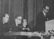 Opening van de eerste WEF bijeenkomst door Klaus M. Schwab (1971)