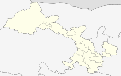 Lintan is located in گانسو