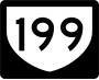 Highway 199 marker