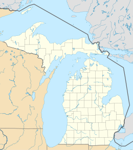 Round Island is located in Michigan