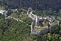 Čachtice Castle from the air