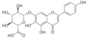 Strukturformel von Scutellarin