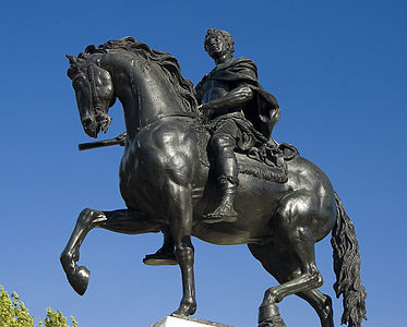 El rey Guillermo III, Queen Square, Bristol