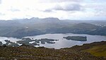 Öar i Loch Maree.