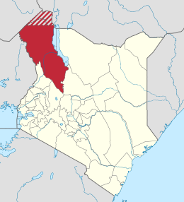 Contea di Turkana – Localizzazione