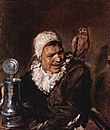 Het schilderij Malle Babbe van Frans Hals