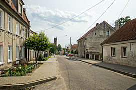 Blick nach Süden durch die Ulica Mickiewicza