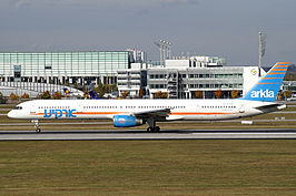 Een Boeing 757-300 van Arkia Israeli Airlines