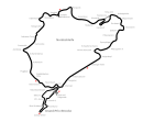 Streckenführung ab 1997