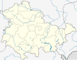 Sonneborn is located in Thuringia