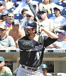 Todd Helton batting