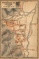 Plattegrond van Bagnères-de-Luchon (1914)