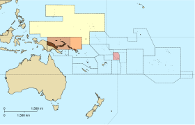 Localização de Samoa