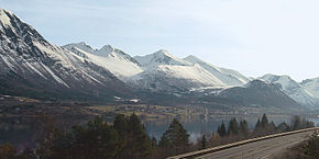 Blick auf Isfjorden