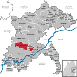 Allmendingen i Alb-Donau-Kreis