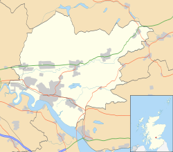 Tullibody ubicada en Clackmannanshire