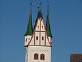 Turm mit fünf Spitzen