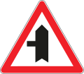 Side road to the left