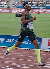 Bronzemedaillengewinner Abderrahman Samba