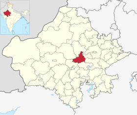 Localisation de District d'Ajmer