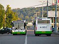 Deux autobus LiAZ-5292.20 à Moscou