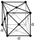 Face-centered cubic crystal structure for γ-Fe (912–1394 °C): iron