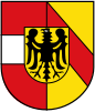 Coat of arms of Breisgau-Hochschwarzwald Brisgau-Haute-Forêt-Noire (French)