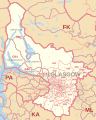 G postcode area map