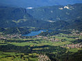 Panorama dell'area