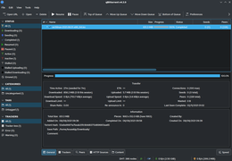 qBittorrent v4.3.9 su Arch Linux con KDE