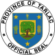 Official seal of Tarlac