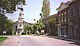 Church in end of Colonial Street, film set at Universal Studios, Hollywood.