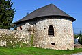 Preserved medieval part of water castle in Štítnik