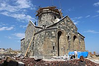 Renovation of the church, September 2014