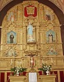 Church of St Eulalia retablo, Santa Eulalia, east of Chihuahua City