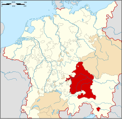 Vị trí của Bayerischer Reichskreis