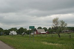 Entering Pisek