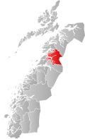 Sørfolds beliggenhed