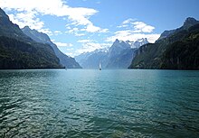 Photo du lac des quatre cantons.