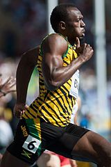 Favoritensieg für den besten Sprinter seiner Zeit Usain Bolt