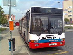 A 12A busz a Csapó utcánál