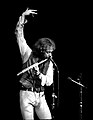 Ian Anderson ai Maple Leaf Gardens di Toronto, Canada 24 marzo 1977