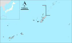 Territory controlled by USMGR 1945–1950.