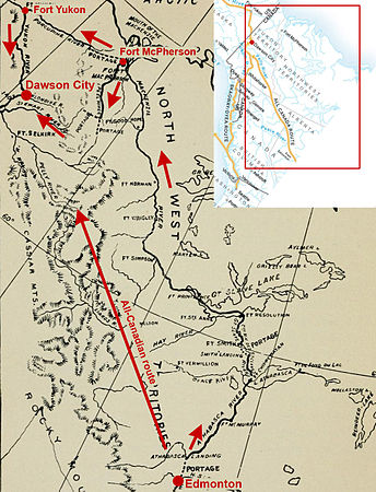 Map of backdoor route