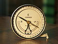 Land surveyor compass with clinometer