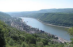 Skyline of Kamp-Bornhofen