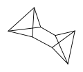 Pentacyclo[5.1.0.02,4. 03,5.06,8]octaan (octabisvaleen) is het derde verzadigde valetie-isomeer. Het (Z)-3,7-fenylsulfonyl-derivaat is stabiel tot ten minste 200 °C.[11]