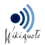 Wikiquote logo