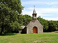 Chapelle Sainte-Flamine, façade occidentale.