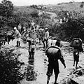 Image 13Force Publique soldiers in the Belgian Congo in 1918. At its peak, the Force Publique had around 19,000 Congolese soldiers, led by 420 Belgian officers. (from Democratic Republic of the Congo)